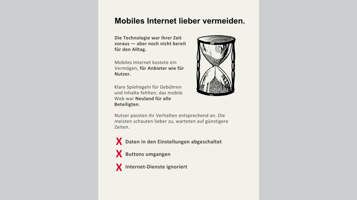 Mobiles Internet lieber vermeiden