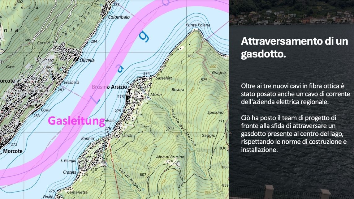 Bridging a gas pipeline.