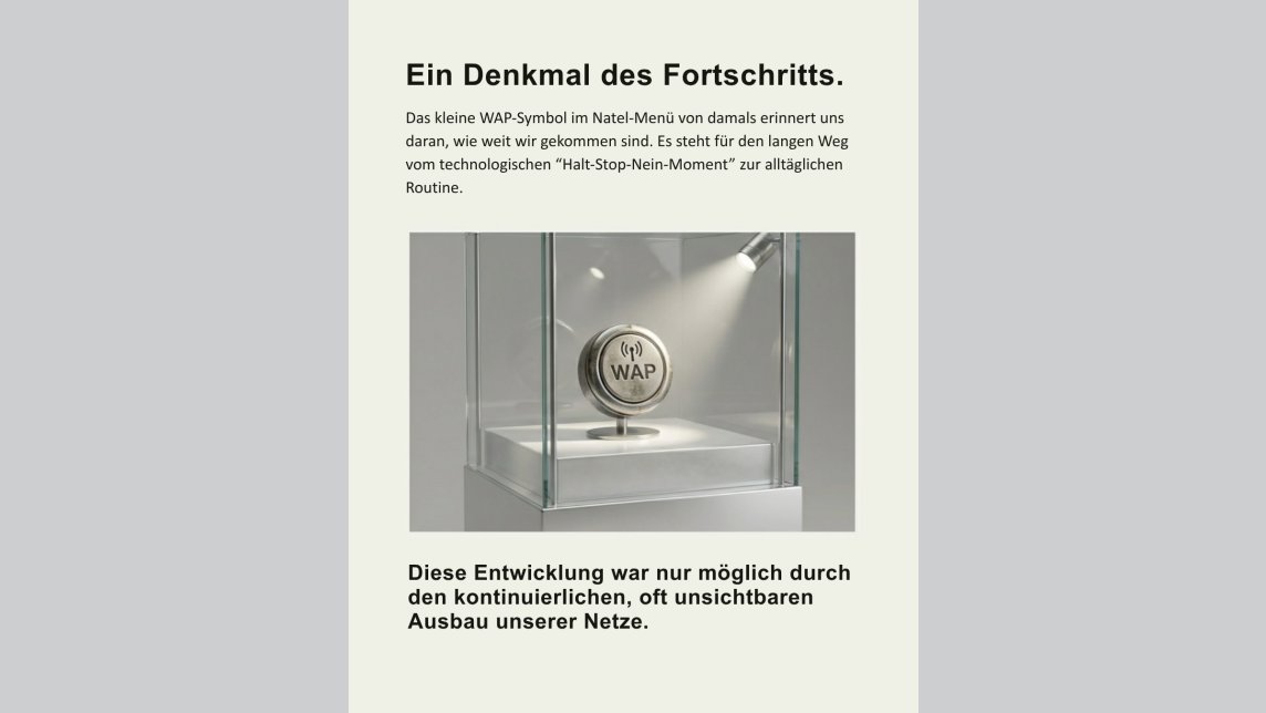 Ein Denkmal des Fortschritts