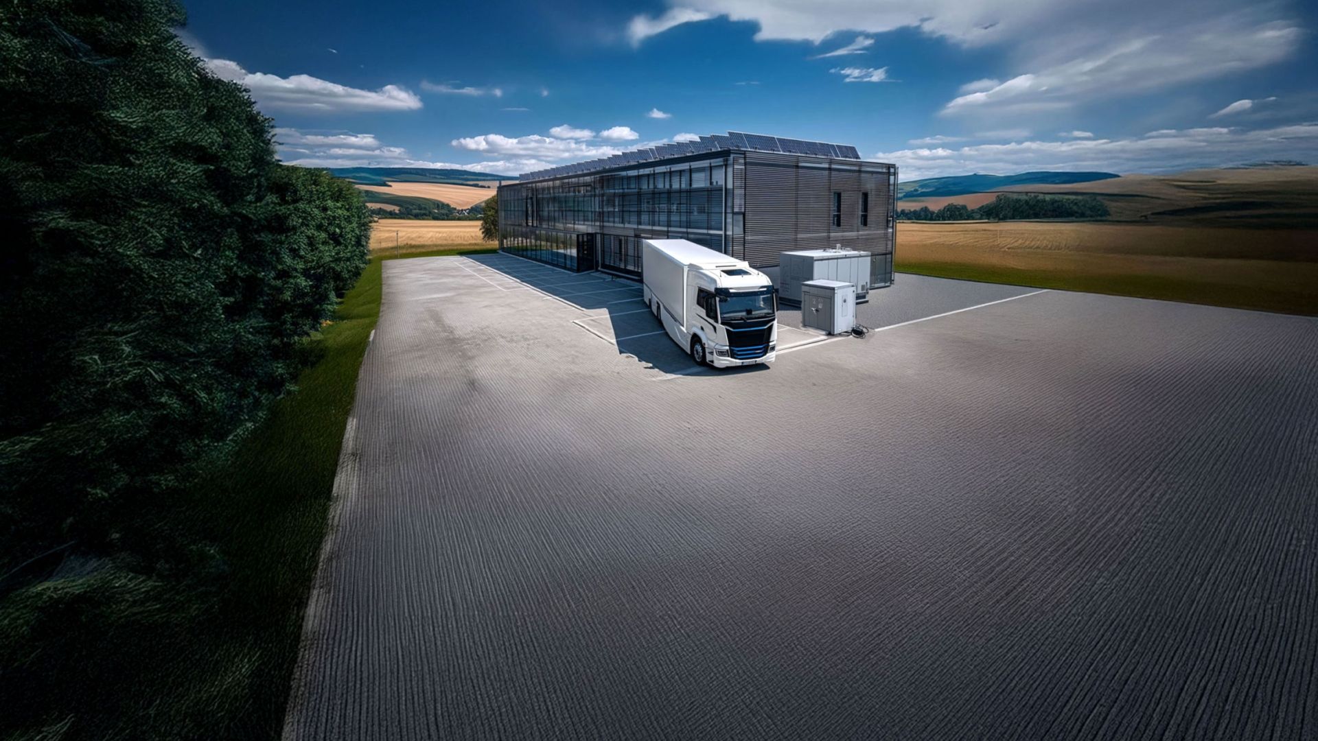 16x9 Hero smart final e-Truck u Batteriespeicher