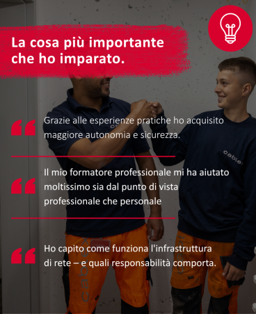 La cosa più importante che ho imparato.