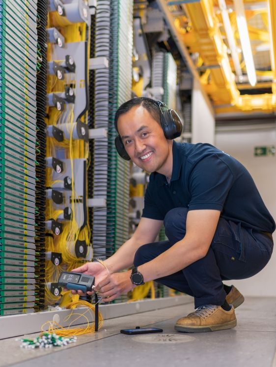 cablex Technicien de terrain au siège.